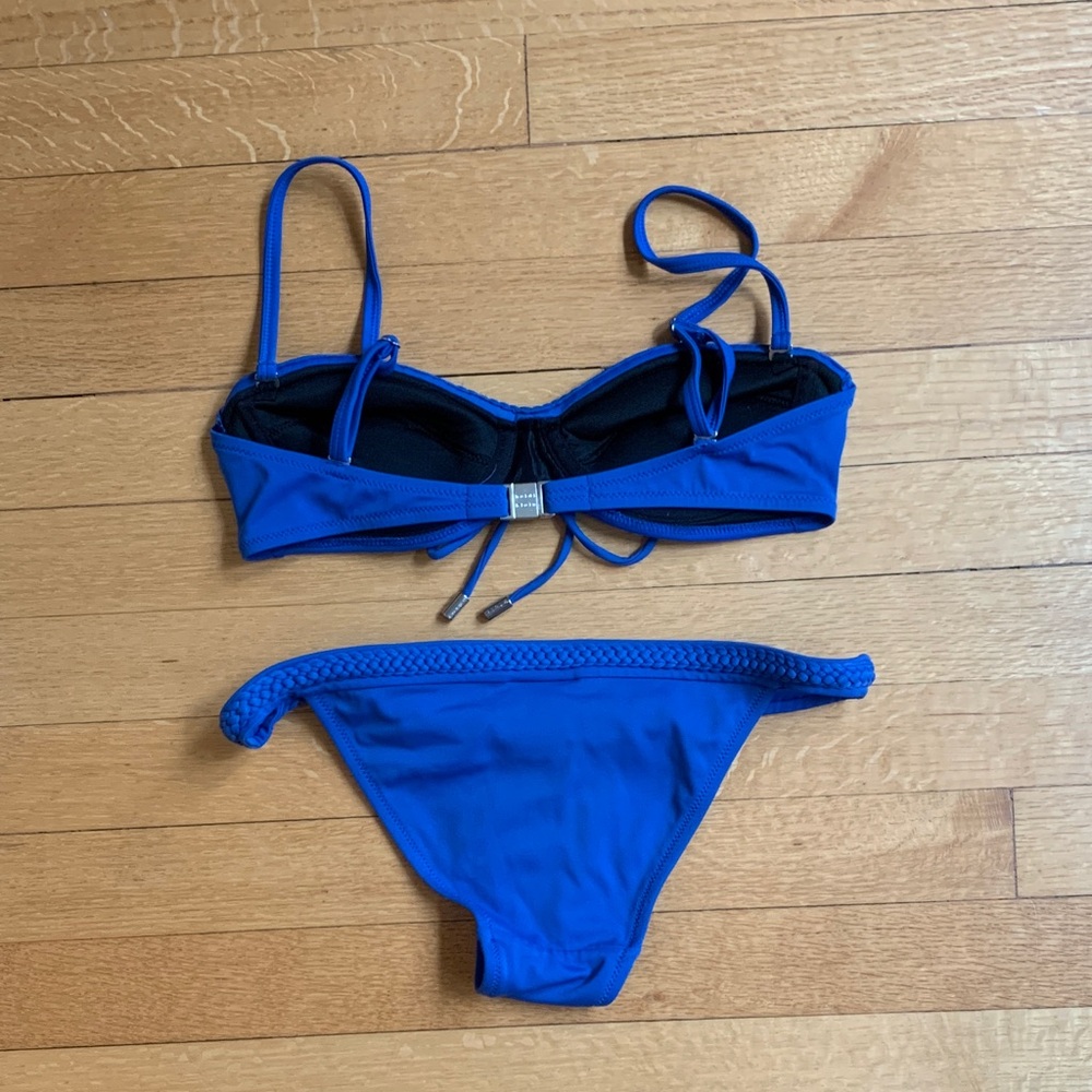 Heidi Klein Blue Bikini Set 1 - Picture 2 of 5